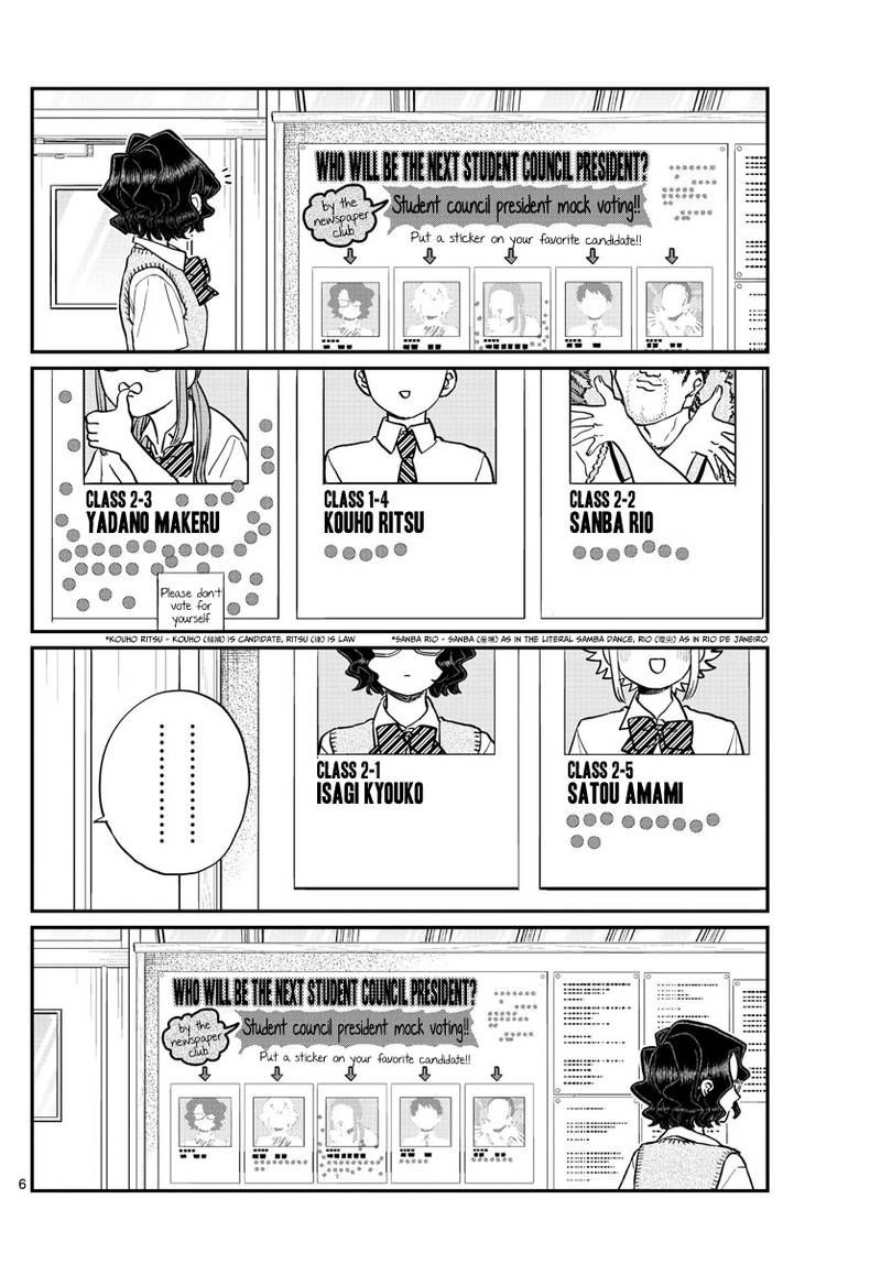 Komi San Wa Komyushou Desu Chapter 196 Page 6