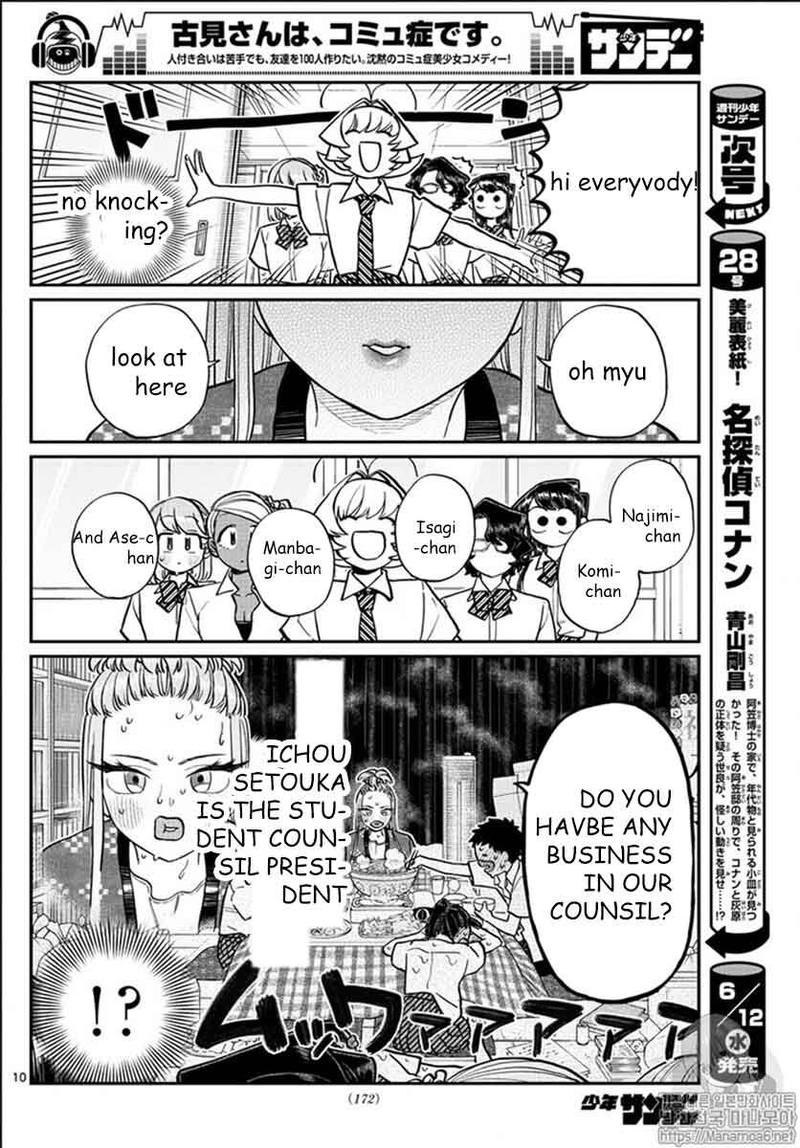 Komi San Wa Komyushou Desu Chapter 200 Page 10