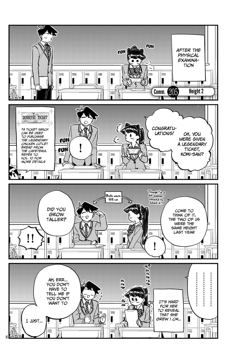 Komi San Wa Komyushou Desu Chapter 205 Page 1