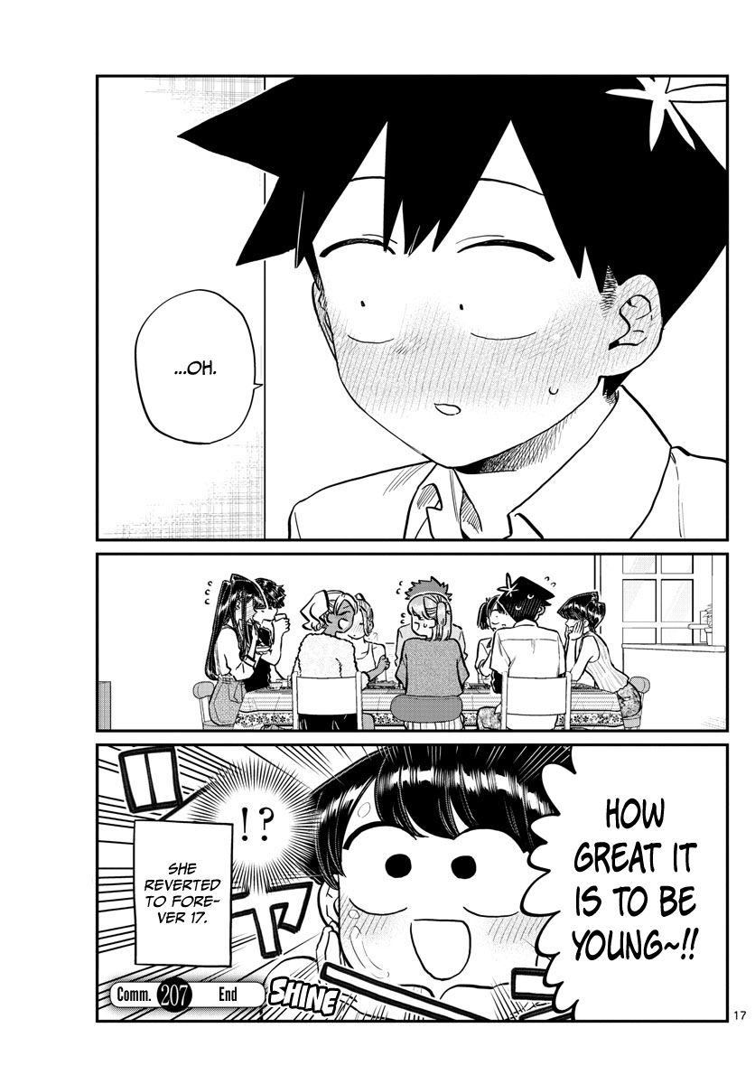 Komi San Wa Komyushou Desu Chapter 207 Page 17