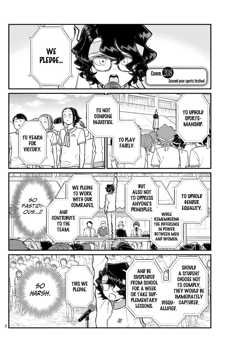 Komi San Wa Komyushou Desu Chapter 208 Page 2