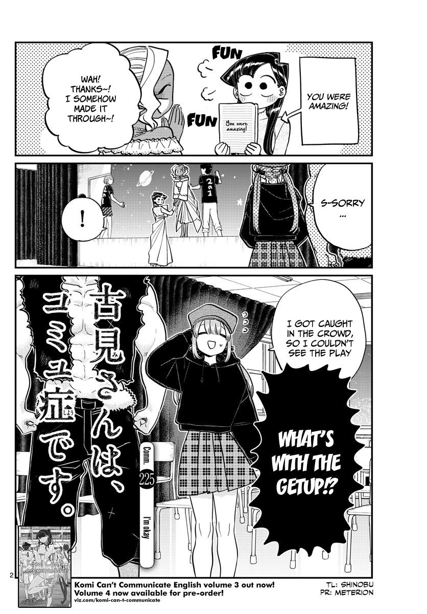 Komi San Wa Komyushou Desu Chapter 225 Page 2