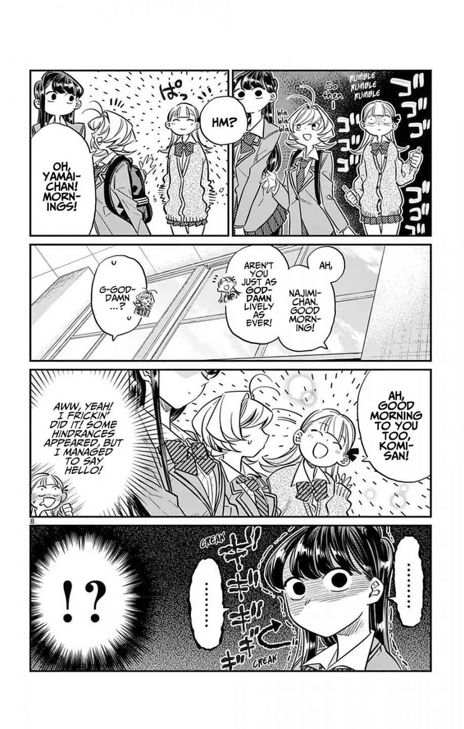 Komi San Wa Komyushou Desu Chapter 23 Page 8