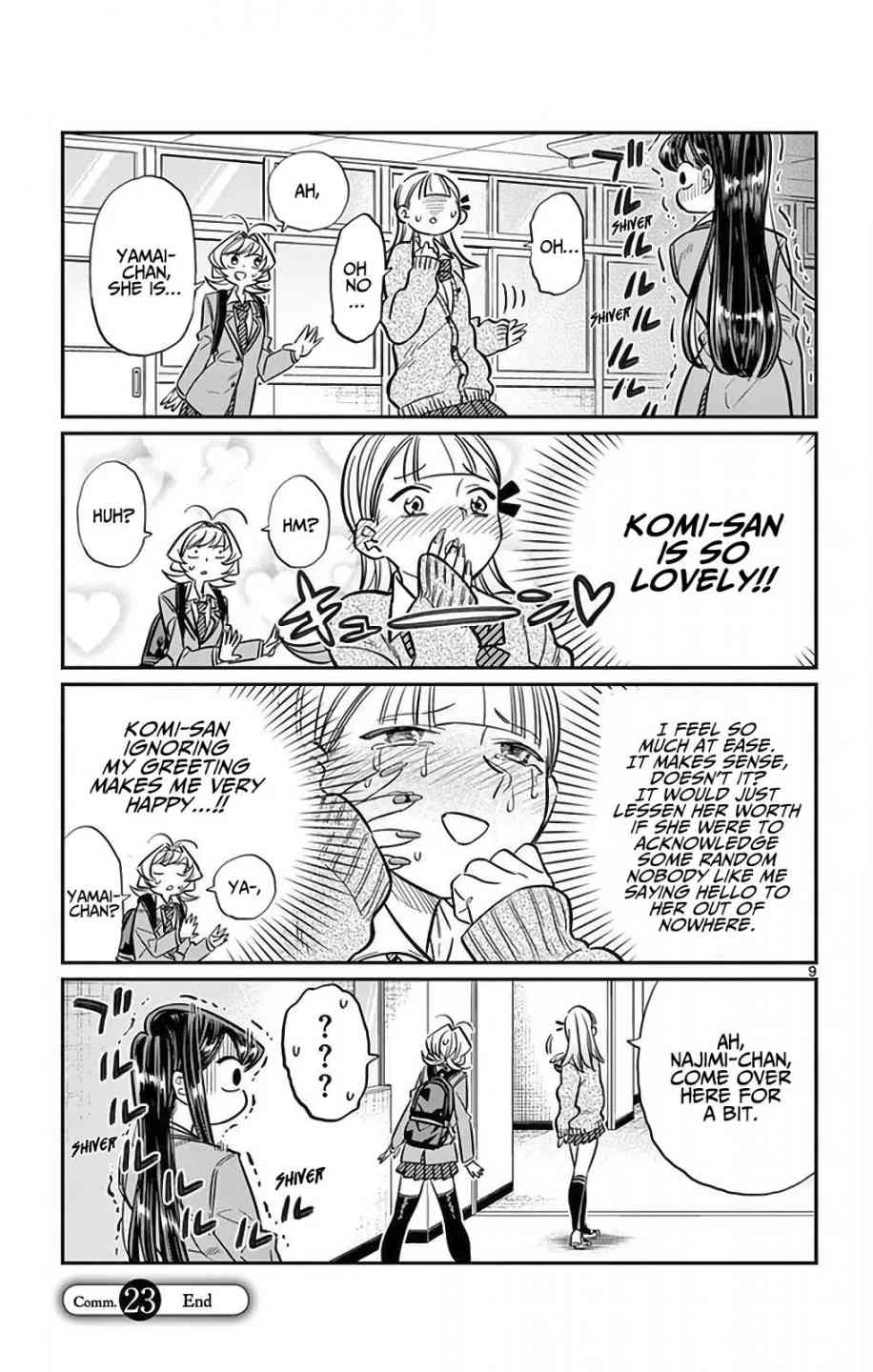 Komi San Wa Komyushou Desu Chapter 23 Page 9