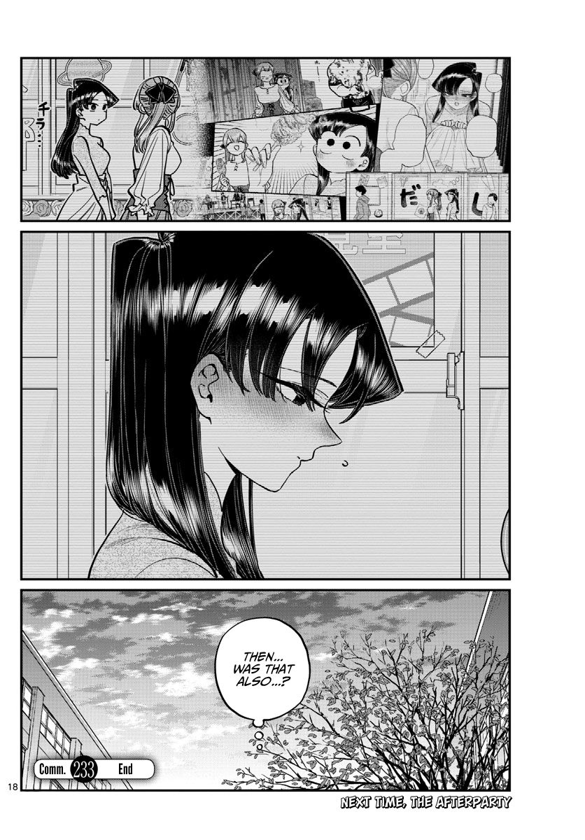 Komi San Wa Komyushou Desu Chapter 233 Page 18