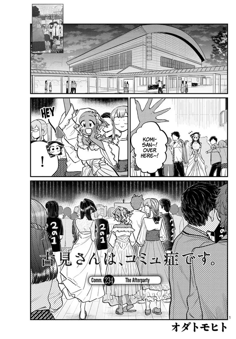 Komi San Wa Komyushou Desu Chapter 234 Page 1