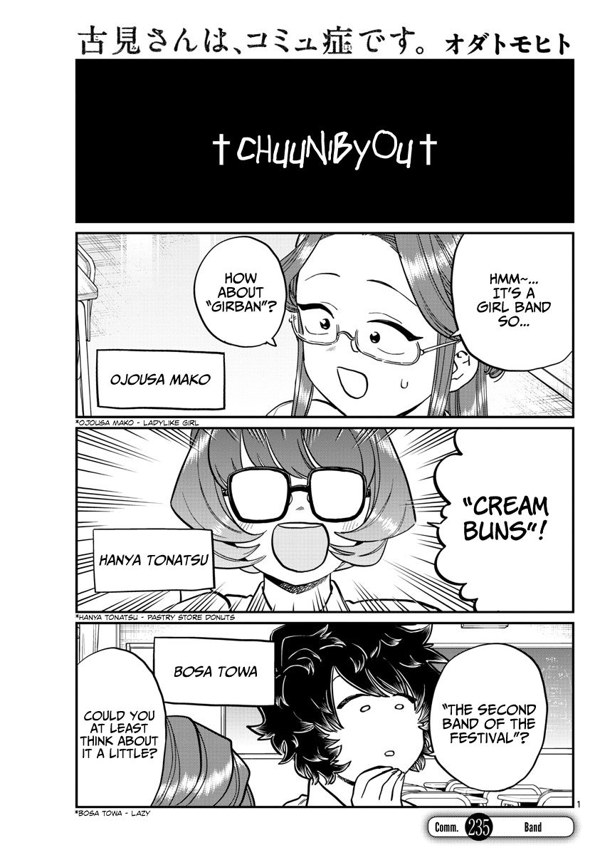 Komi San Wa Komyushou Desu Chapter 235 Page 1