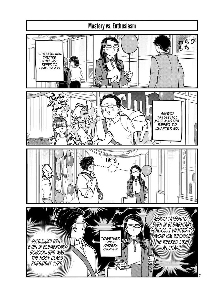 Komi San Wa Komyushou Desu Chapter 238 Page 7