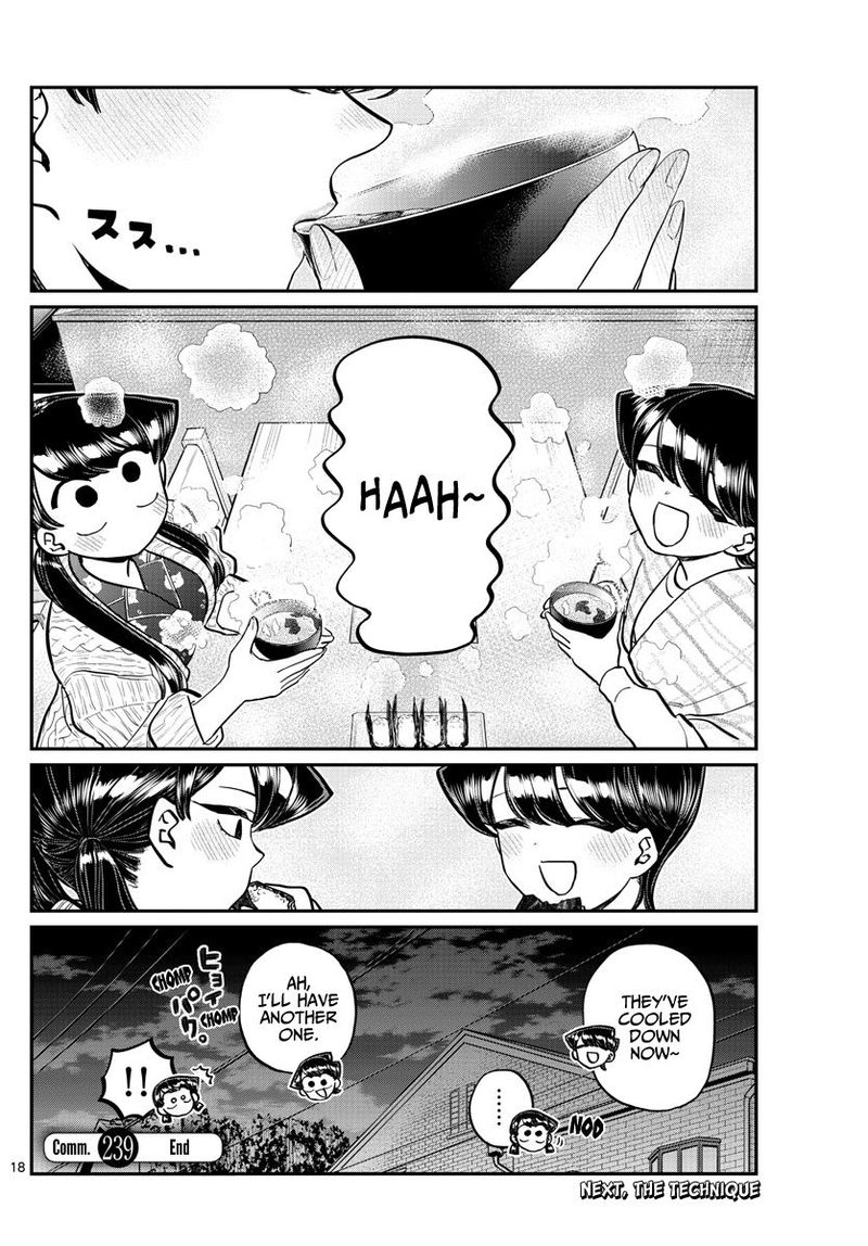 Komi San Wa Komyushou Desu Chapter 239 Page 18