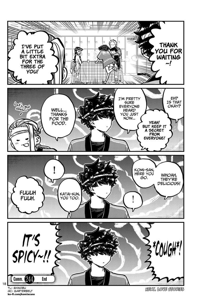 Komi San Wa Komyushou Desu Chapter 244 Page 18