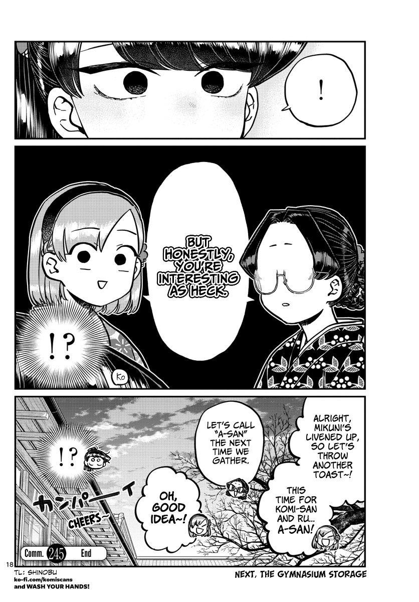 Komi San Wa Komyushou Desu Chapter 245 Page 18