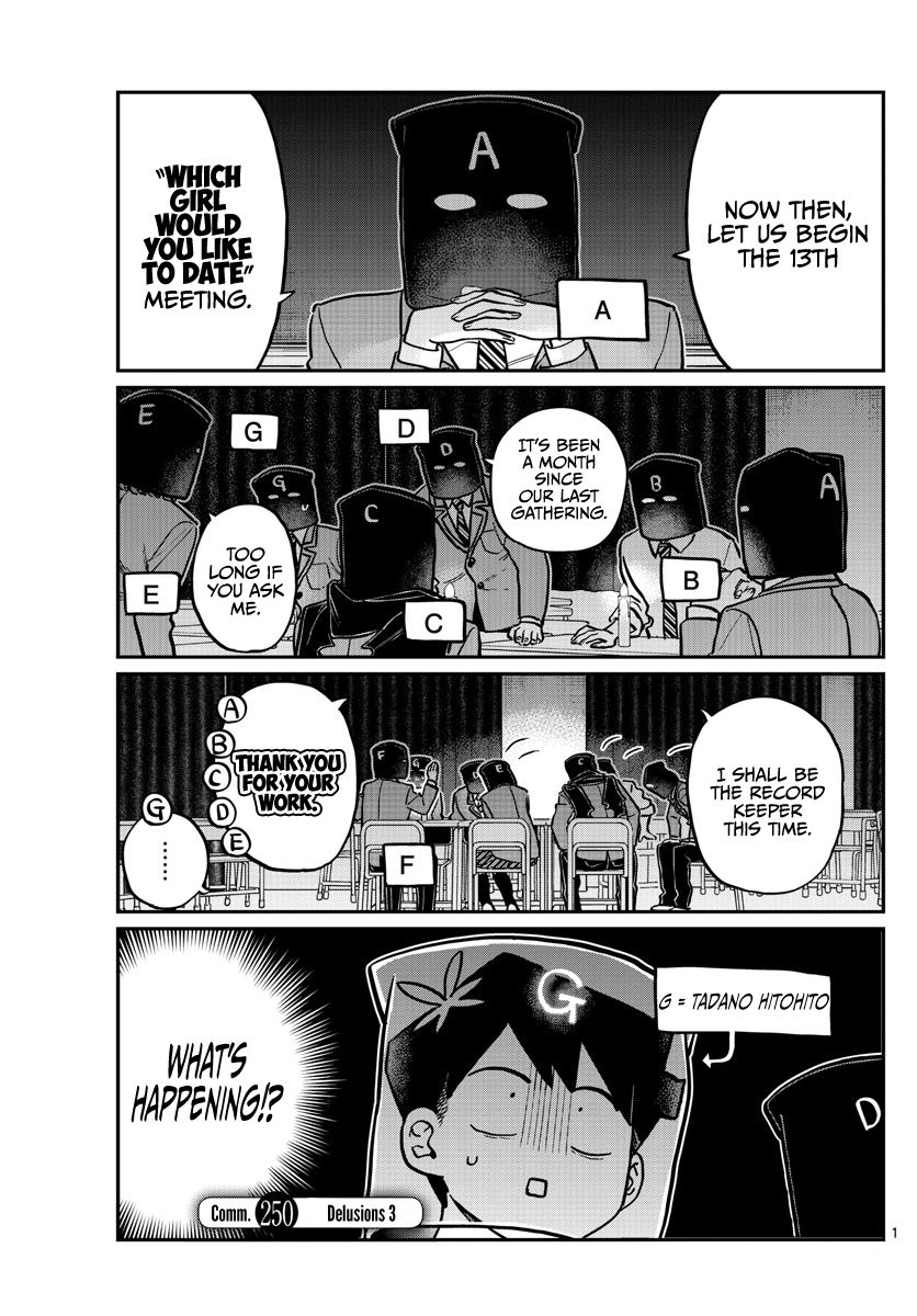 Komi San Wa Komyushou Desu Chapter 250 Page 1