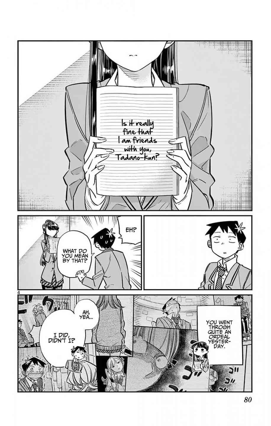 Komi San Wa Komyushou Desu Chapter 26 Page 4