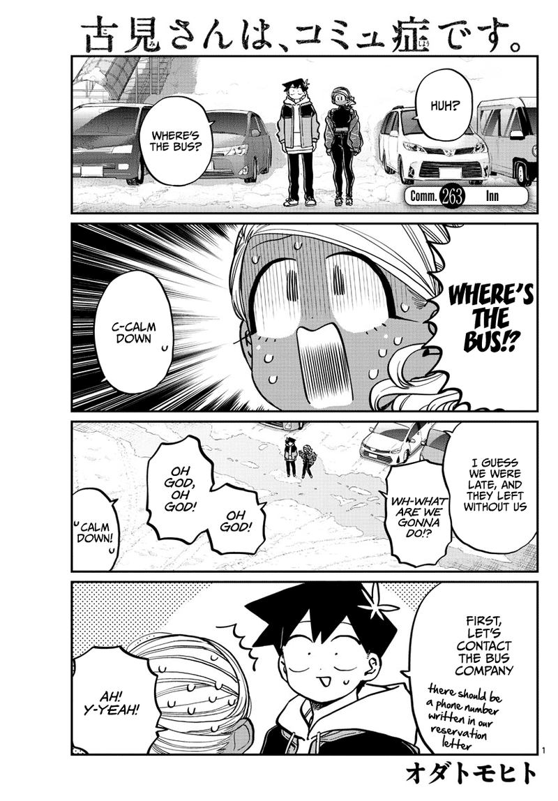 Komi San Wa Komyushou Desu Chapter 263 Page 1