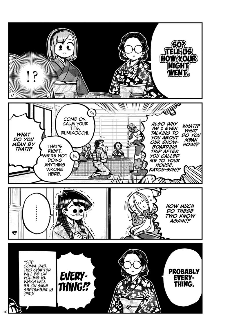 Komi San Wa Komyushou Desu Chapter 265 Page 10