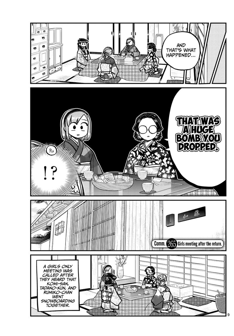 Komi San Wa Komyushou Desu Chapter 265 Page 9