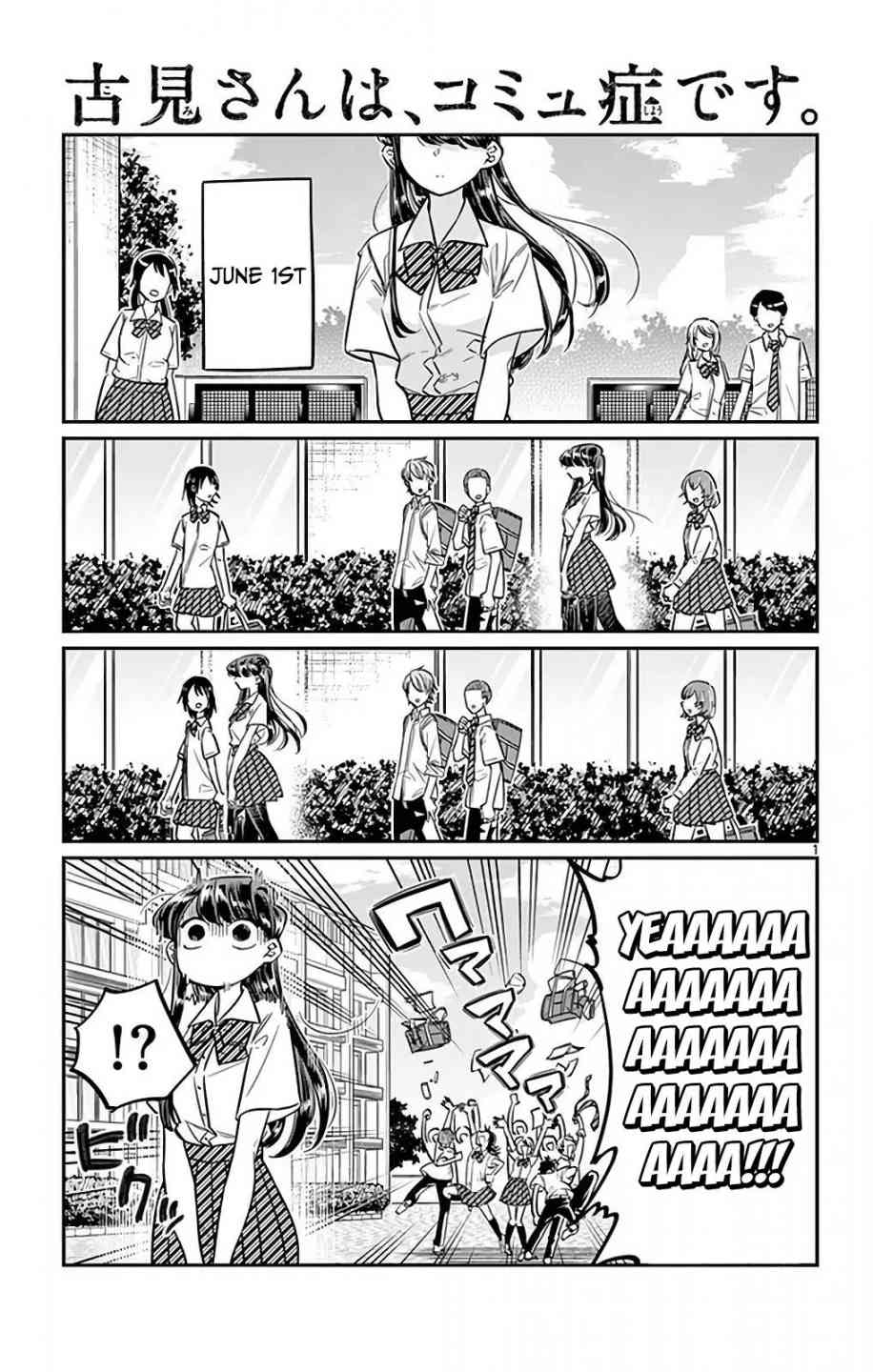 Komi San Wa Komyushou Desu Chapter 27 Page 1