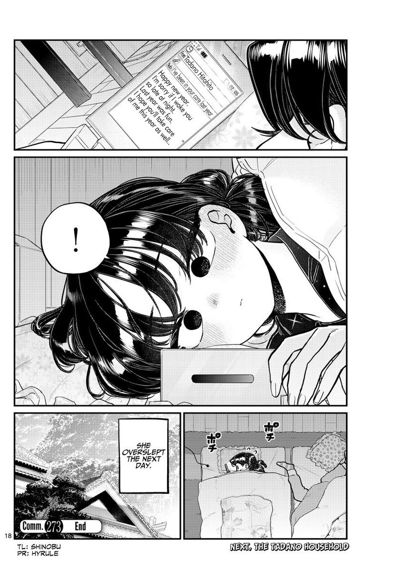 Komi San Wa Komyushou Desu Chapter 273 Page 8