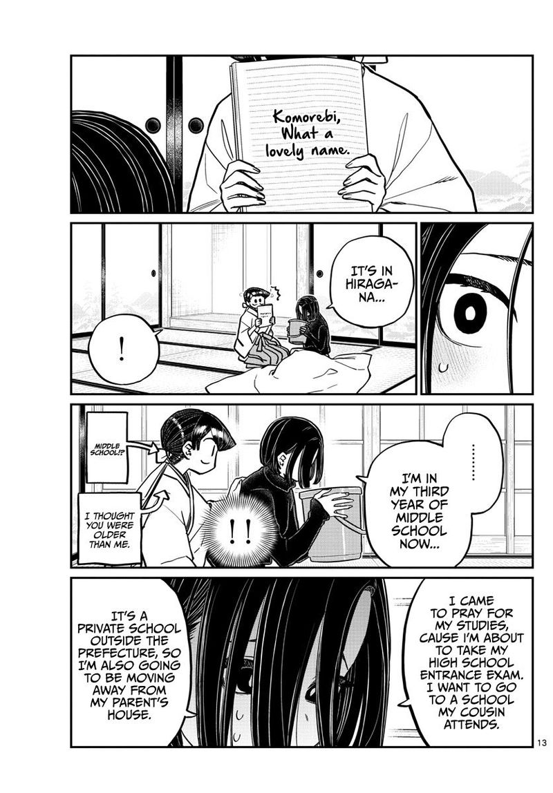 Komi San Wa Komyushou Desu Chapter 275 Page 13