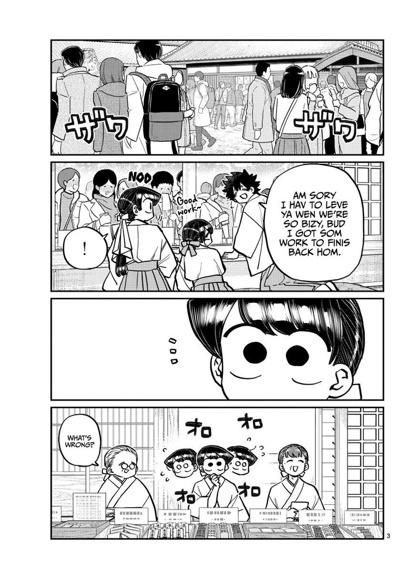 Komi San Wa Komyushou Desu Chapter 275 Page 3