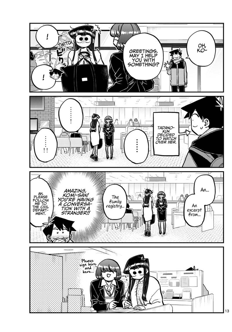 Komi San Wa Komyushou Desu Chapter 277 Page 4