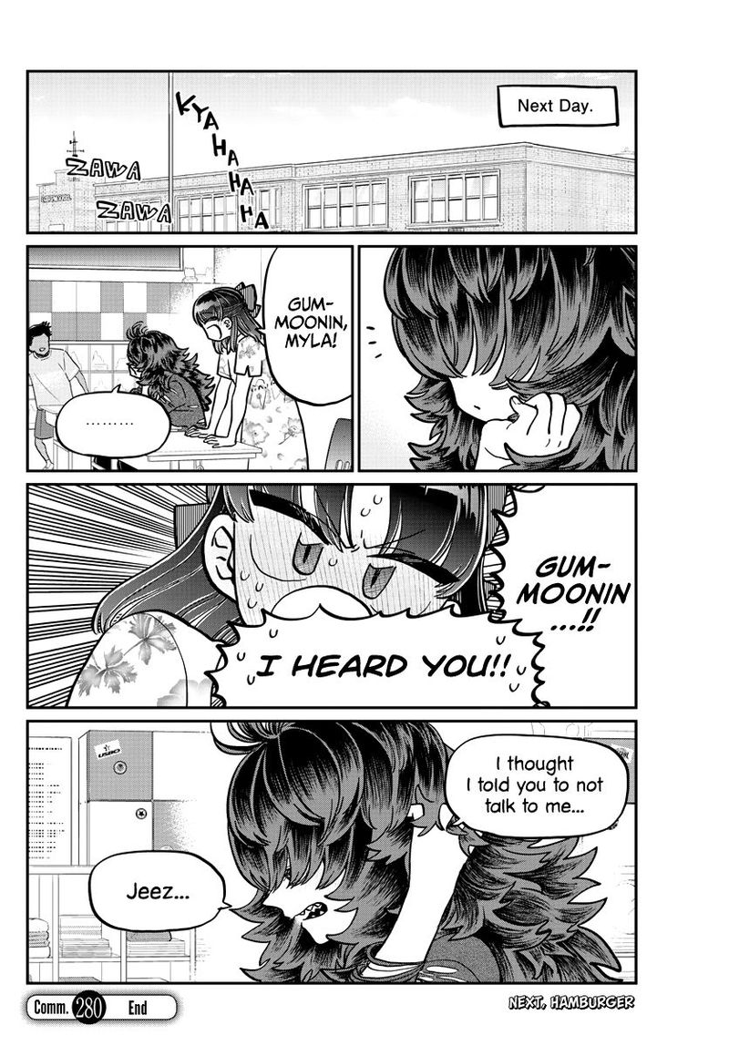 Komi San Wa Komyushou Desu Chapter 280 Page 8