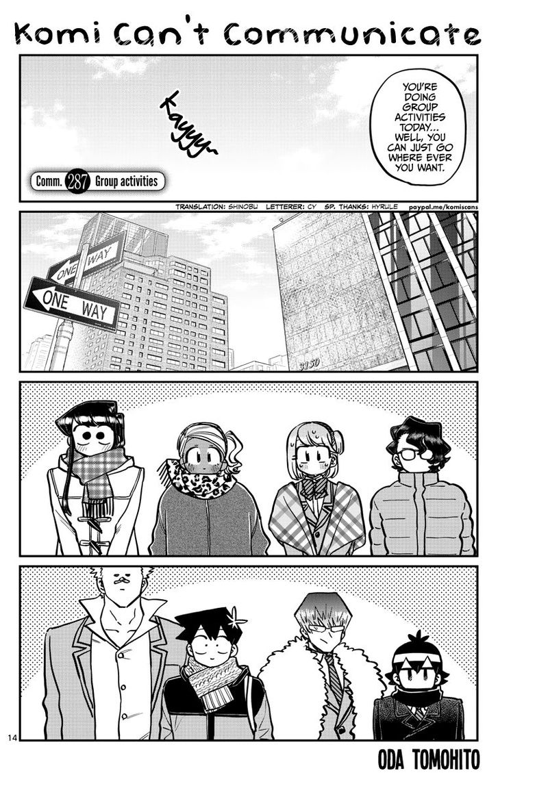 Komi San Wa Komyushou Desu Chapter 287 Page 1