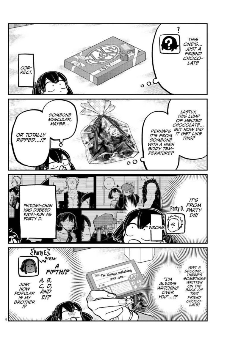 Komi San Wa Komyushou Desu Chapter 307 Page 4