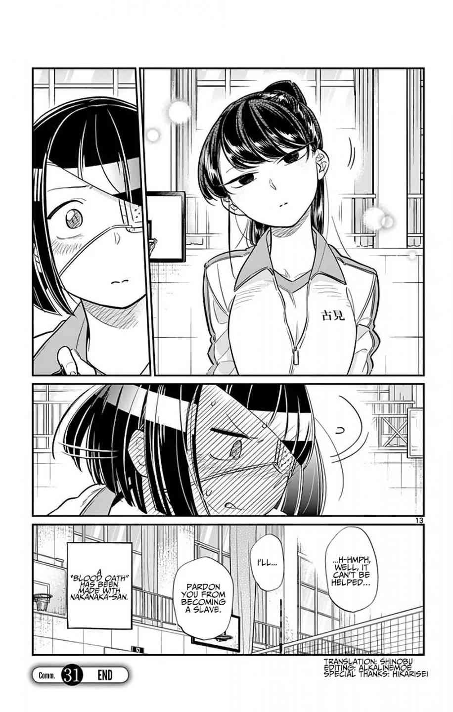 Komi San Wa Komyushou Desu Chapter 31 Page 13