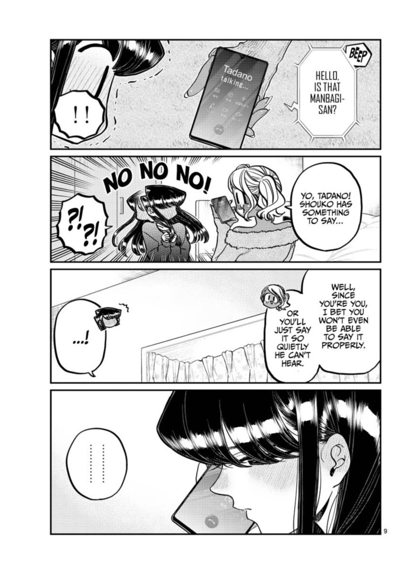 Komi San Wa Komyushou Desu Chapter 313 Page 9