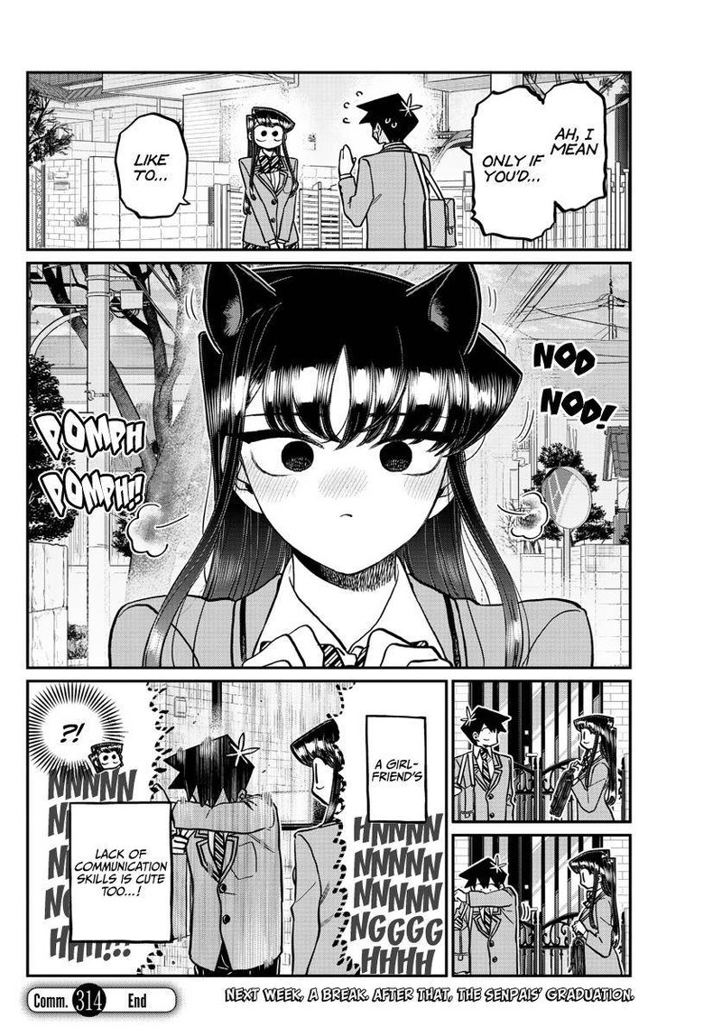 Komi San Wa Komyushou Desu Chapter 314 Page 18