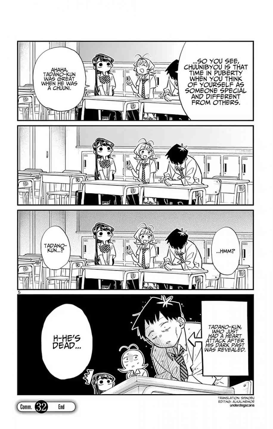 Komi San Wa Komyushou Desu Chapter 32 Page 5