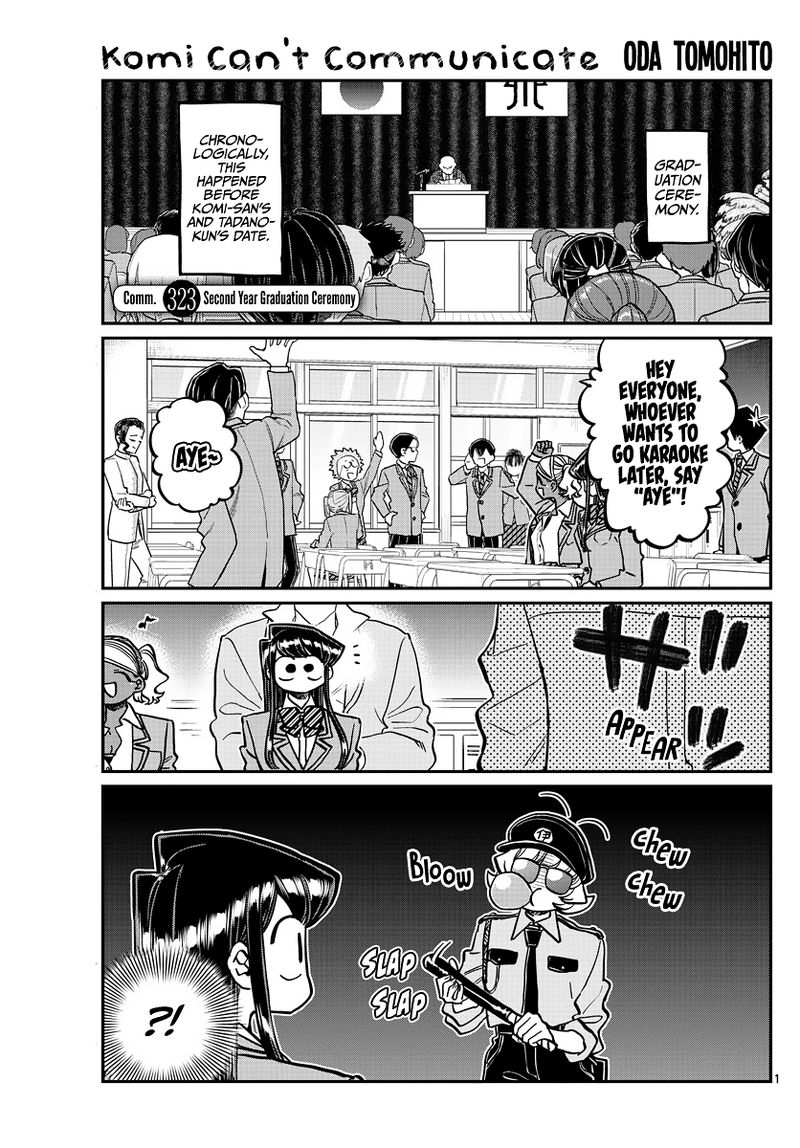 Komi San Wa Komyushou Desu Chapter 323 Page 1