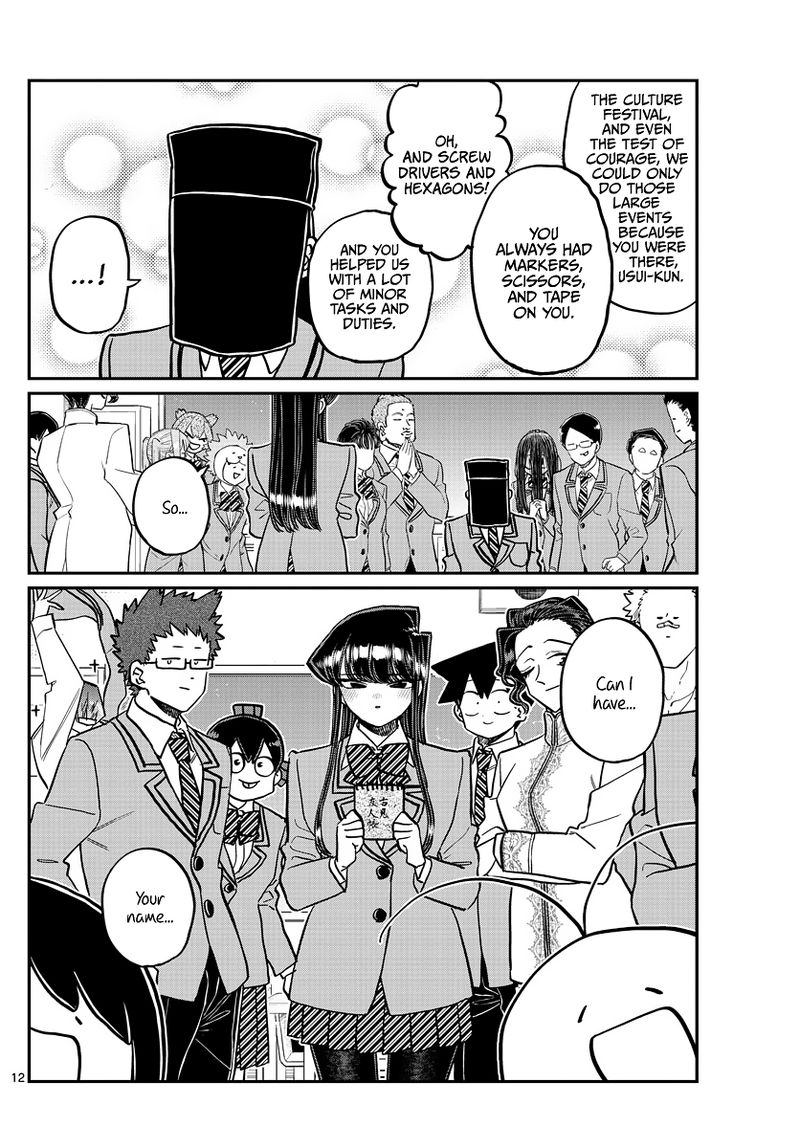 Komi San Wa Komyushou Desu Chapter 323 Page 12