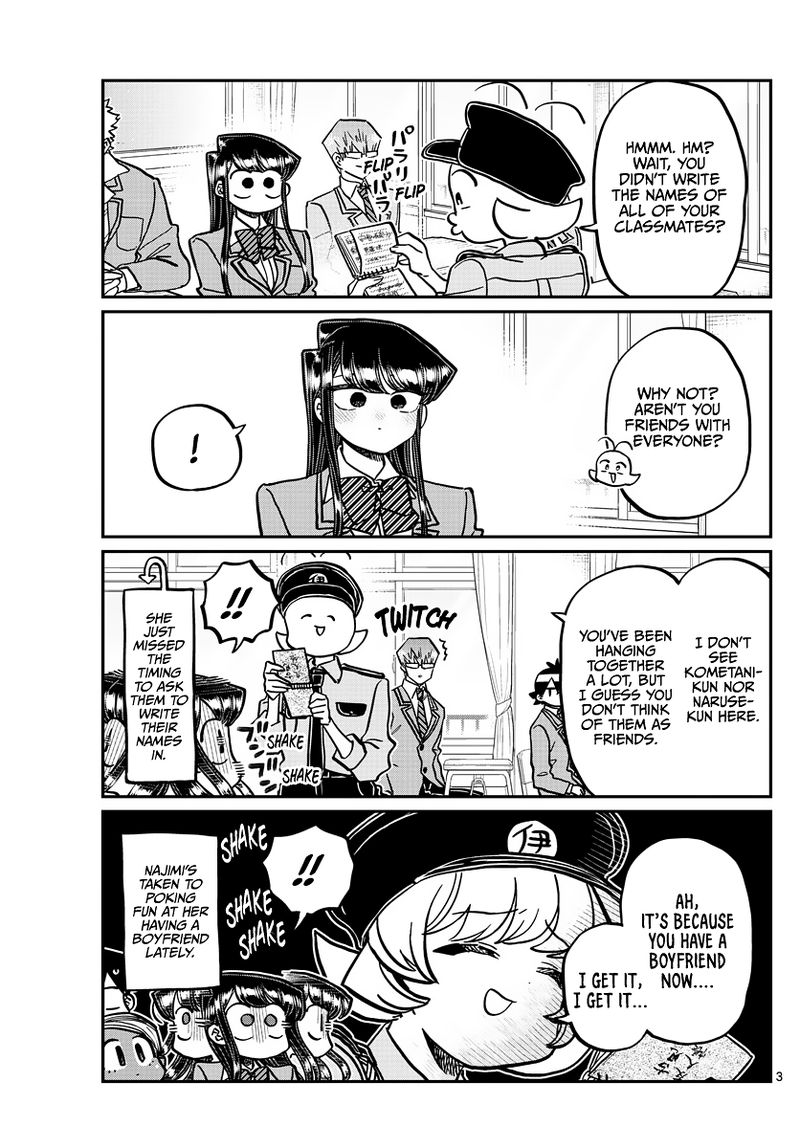 Komi San Wa Komyushou Desu Chapter 323 Page 3