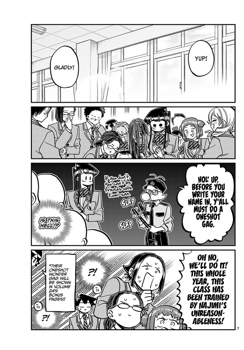 Komi San Wa Komyushou Desu Chapter 323 Page 7