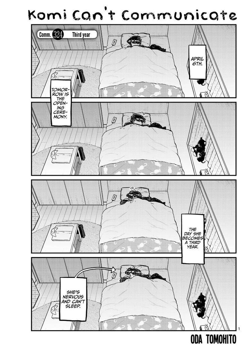 Komi San Wa Komyushou Desu Chapter 324 Page 2