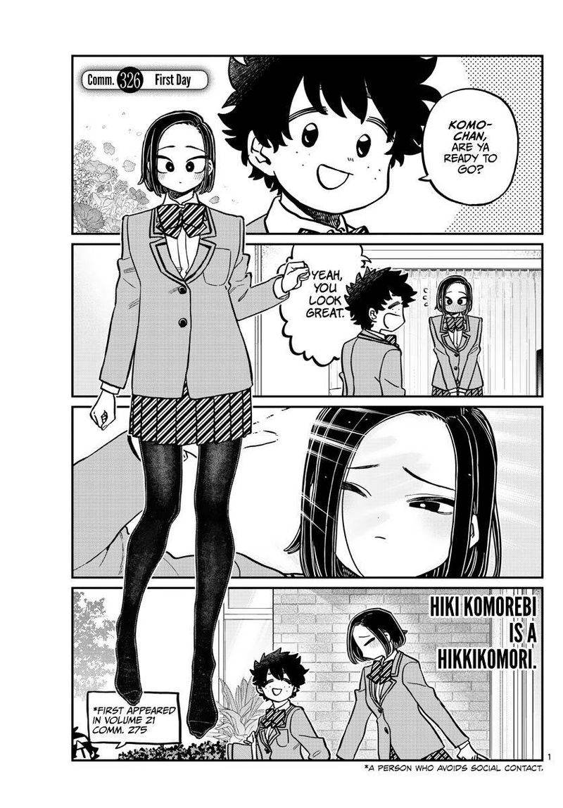 Komi San Wa Komyushou Desu Chapter 326 Page 1