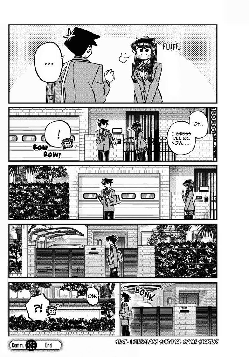 Komi San Wa Komyushou Desu Chapter 329 Page 18
