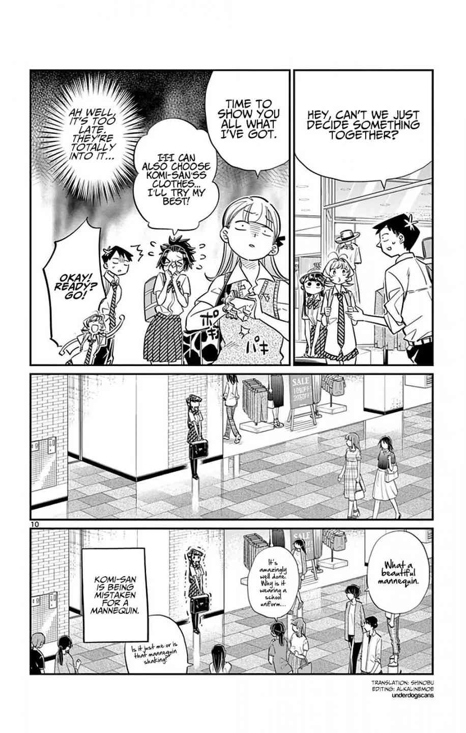 Komi San Wa Komyushou Desu Chapter 33 Page 10