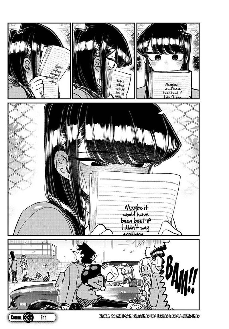 Komi San Wa Komyushou Desu Chapter 335 Page 8