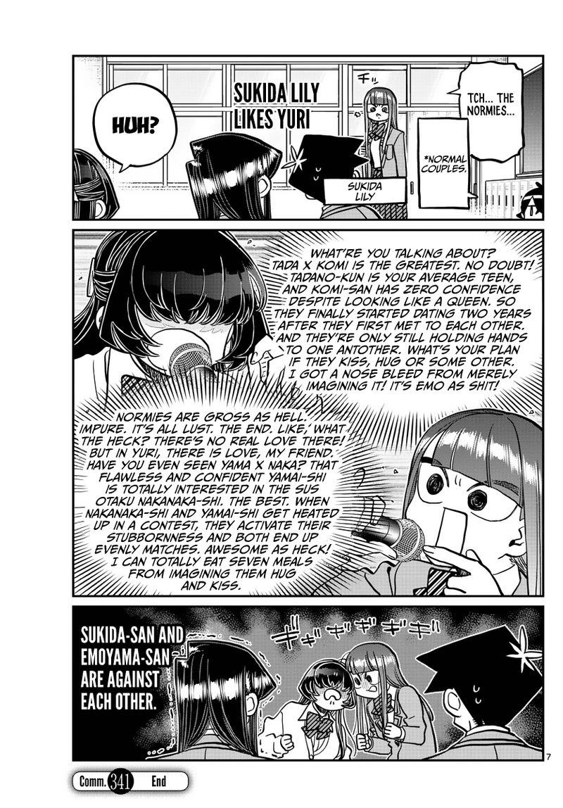 Komi San Wa Komyushou Desu Chapter 341 Page 7