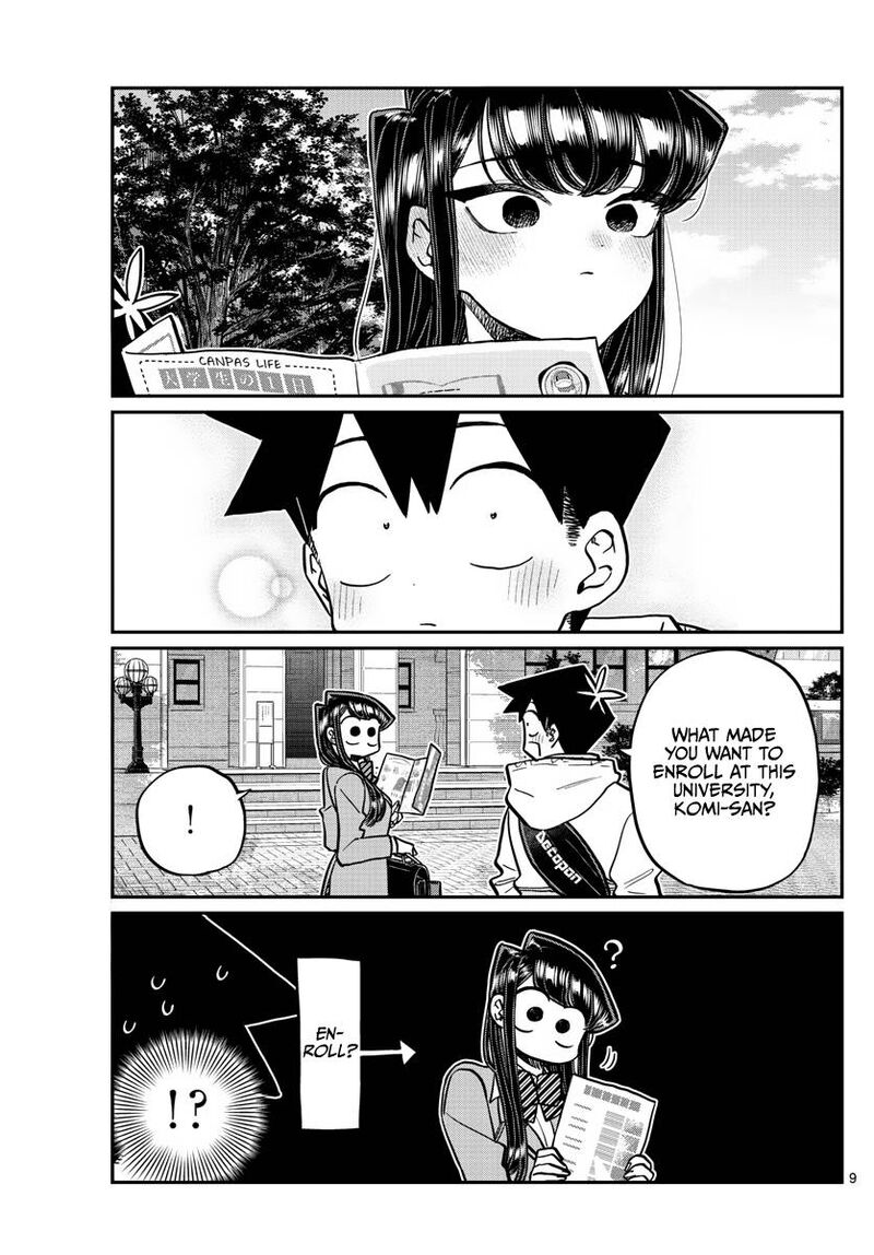 Komi San Wa Komyushou Desu Chapter 348 Page 9