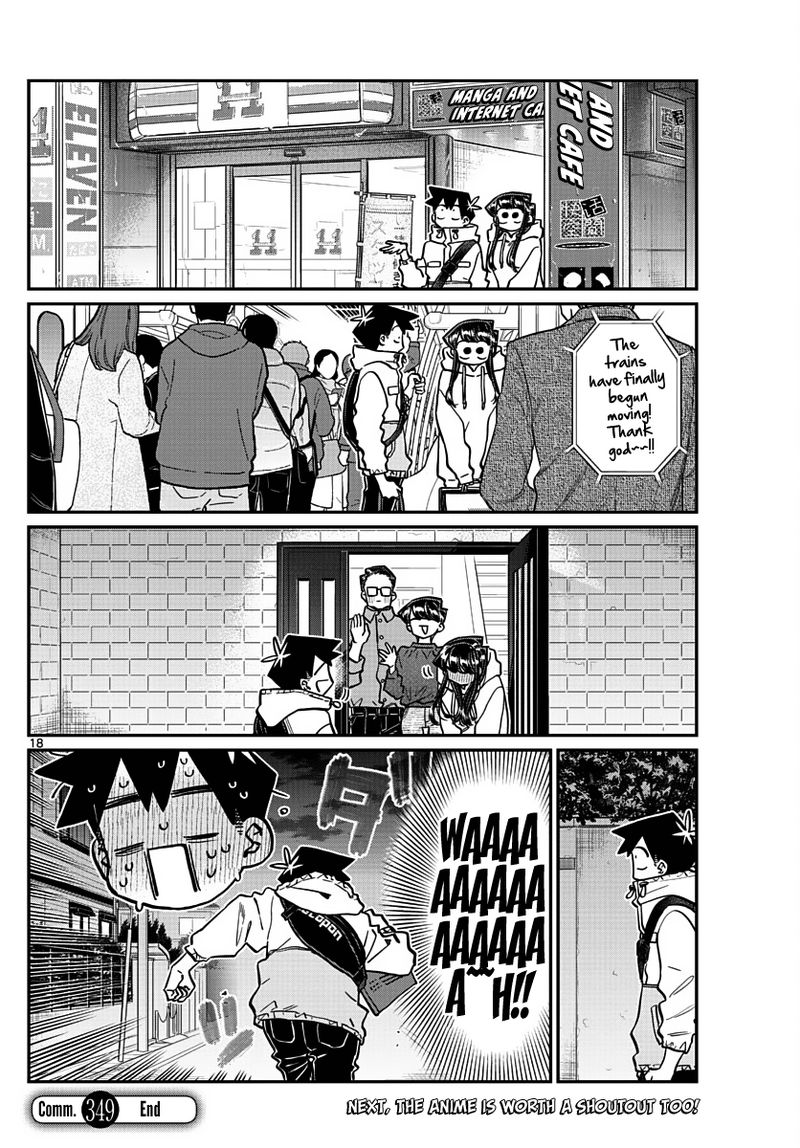 Komi San Wa Komyushou Desu Chapter 349 Page 19