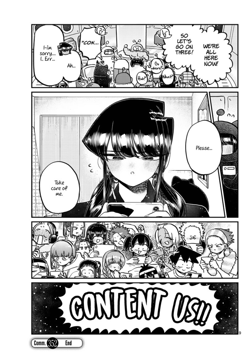 Komi San Wa Komyushou Desu Chapter 352 Page 9