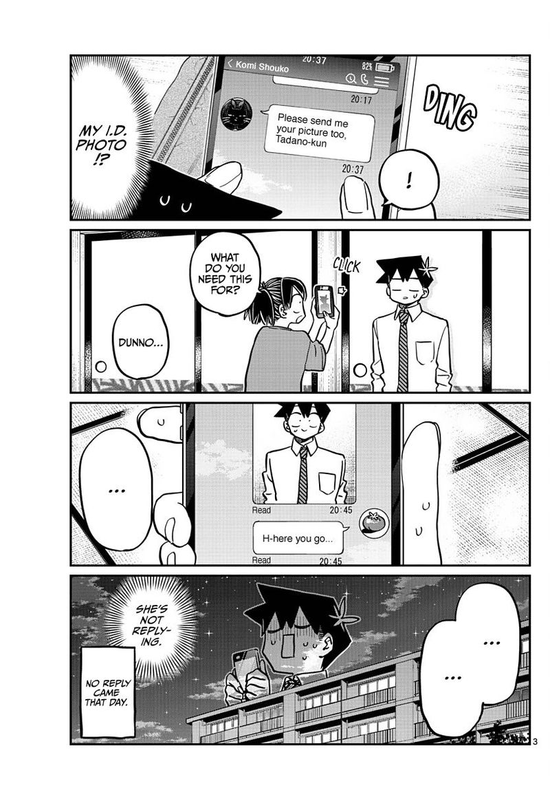 Komi San Wa Komyushou Desu Chapter 355 Page 3