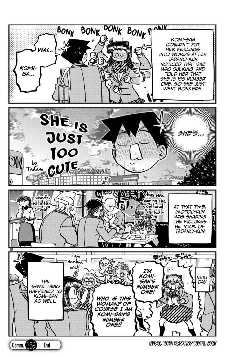 Komi San Wa Komyushou Desu Chapter 359 Page 18