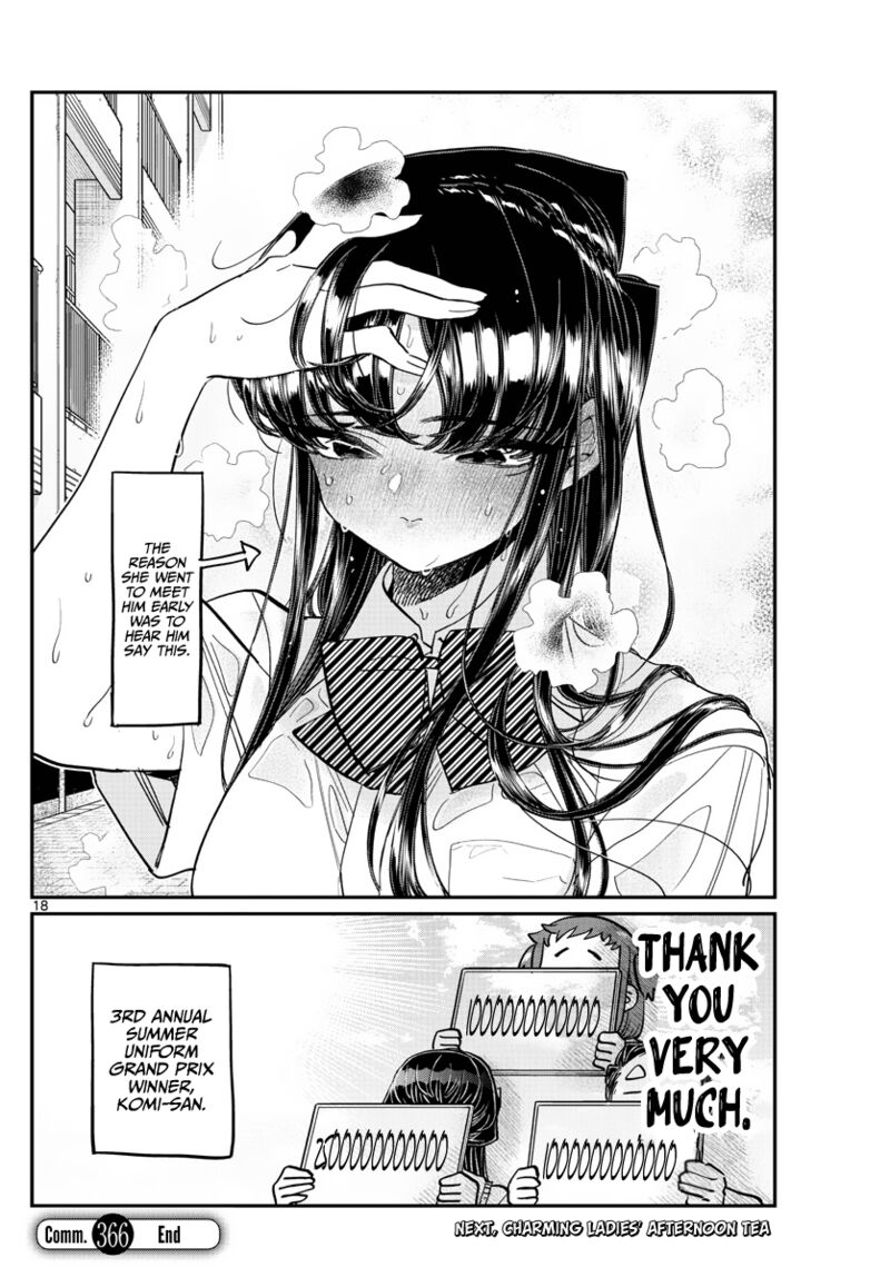 Komi San Wa Komyushou Desu Chapter 366 Page 18