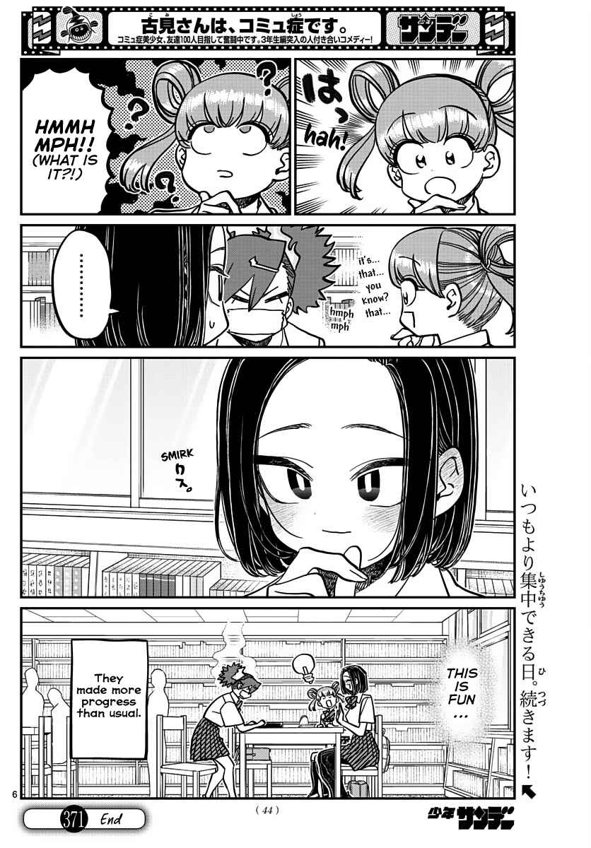 Komi San Wa Komyushou Desu Chapter 371 Page 6