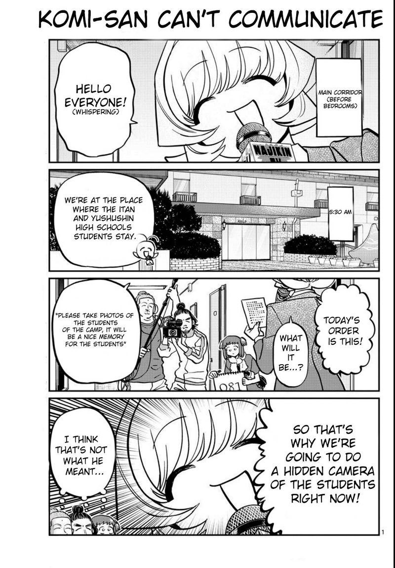 Komi San Wa Komyushou Desu Chapter 385 Page 1